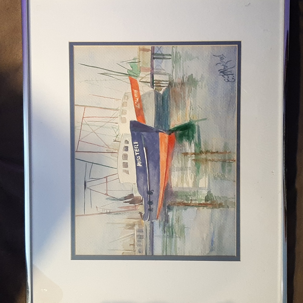Original watercolour by Elizabeth Macleod.